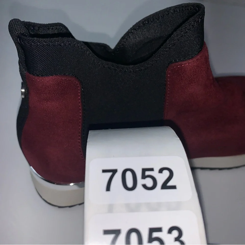Kenneth Cole Reaction Boots Size 10 Womens Cameron Jogger Chelsea Boots Burgundy